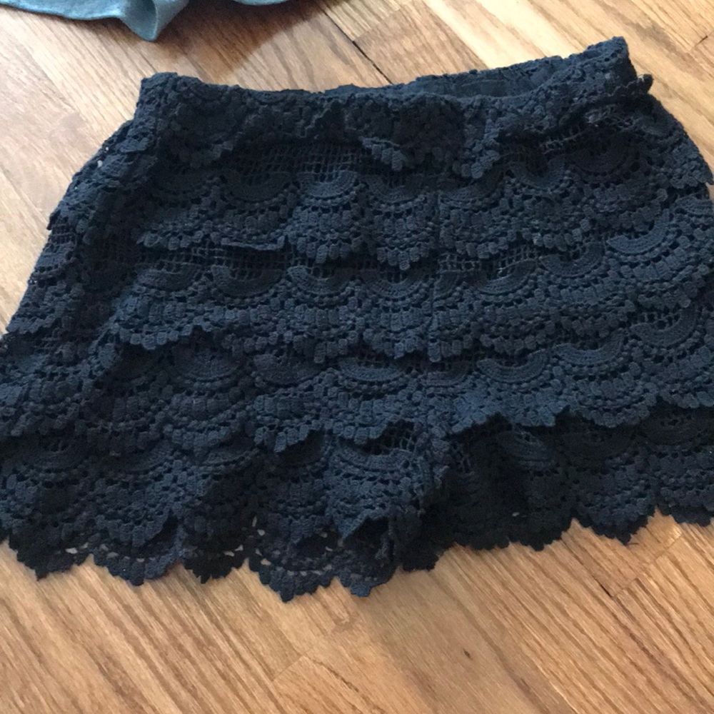 Lace shorts